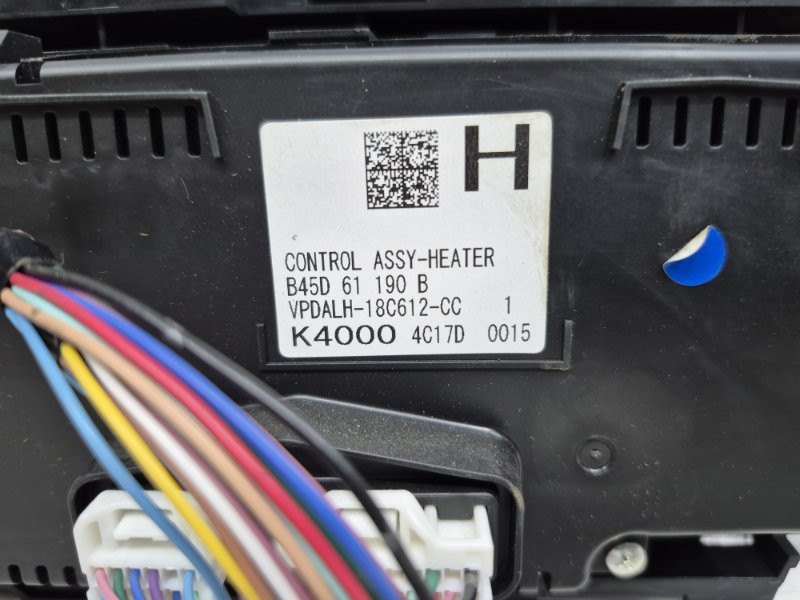 Блок управления климат-контролем Mazda 3 2013-2019 B45D61190B (Арт. 77705) Киев - изображение 3