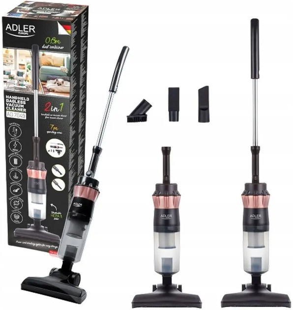 Ручной пылесос 2-в-1 Adler AD-7049 800 Вт Київ - зображення 1