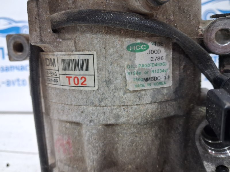 Компрессор кондиционера Hyundai Santa fe 2012-2019 977012W050 (Арт. 68276) Київ - зображення 5