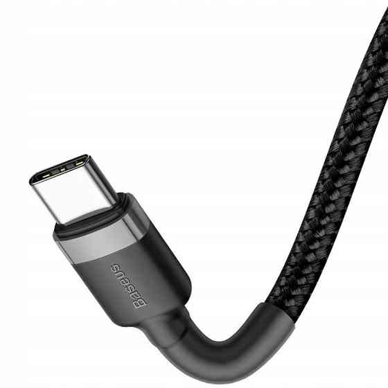Уценка Дата кабель Baseus Cafule Type-C to Type-C PD2.0 60W (2m) (CATKLF-H) Херсон