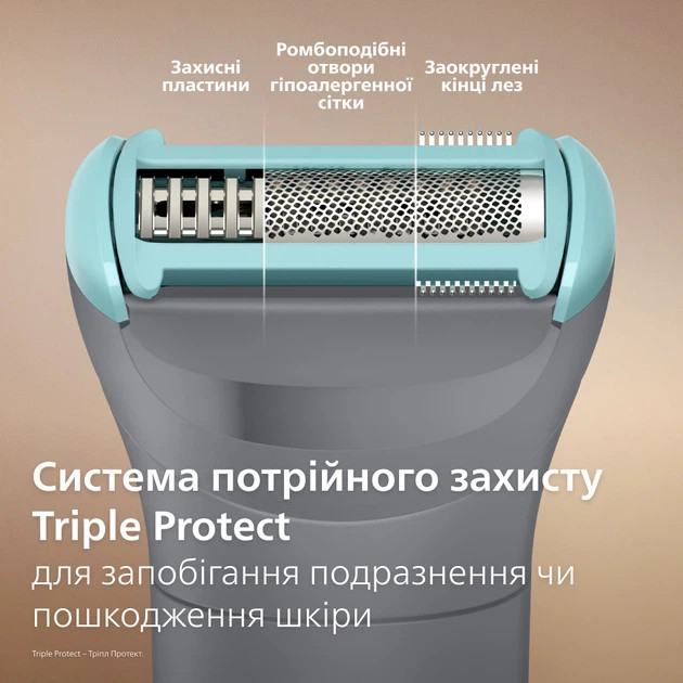 Триммер для тела Philips серии 3000 BG3480/15 серый Київ - зображення 2