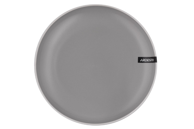 Тарілка десертна Ardesto Cremona Dusty grey AR-2919-GRC 19 см Киев - изображение 1