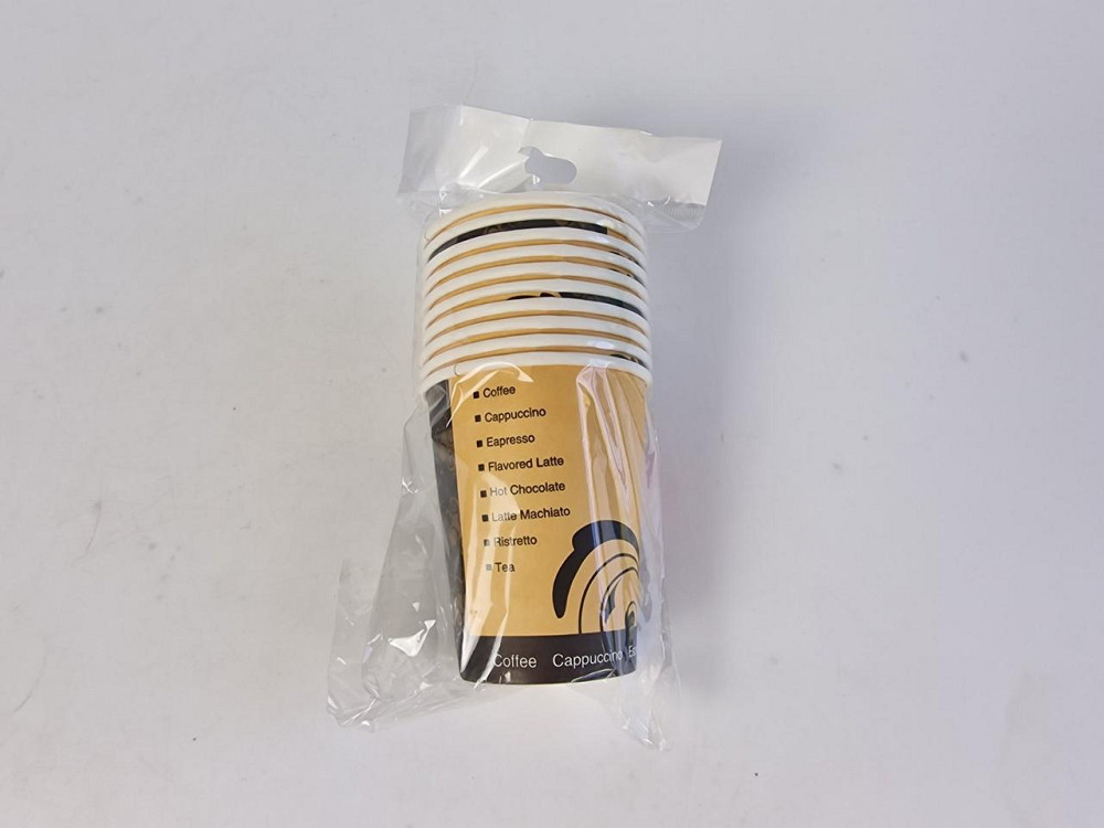 Стаканы бумажные 250 мл набор, 10шт\пач Харків - зображення 1