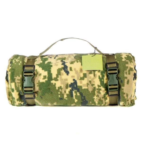 Тактичний флісовий плед 150х200см – ковдра для військових із чохлом, килимок плед покривало. Одесса - изображение 3