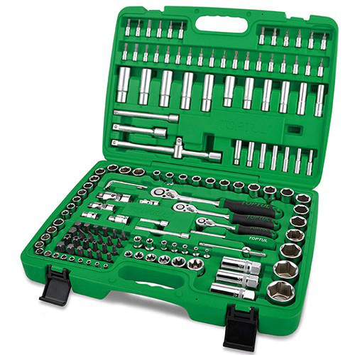 Профессиональный набор инструмента 1/4", 3/8", 1/2" 151ед. TOPTUL GCAI151R Харьков - изображение 1