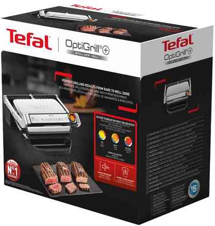 Электрогриль Tefal OptiGrill+ GС717D10 2000 Вт Київ