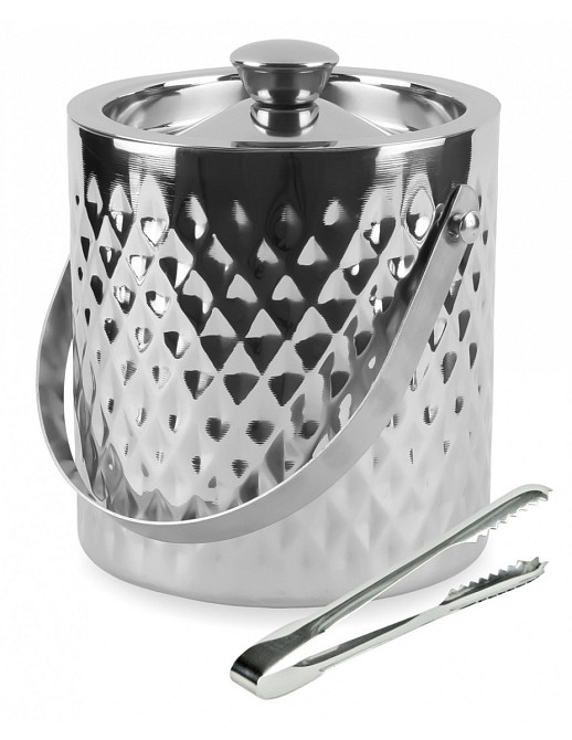 Відро для льоду з кришкою KingHoff KH-1508 1,5 л 15x15 см Киев - изображение 1