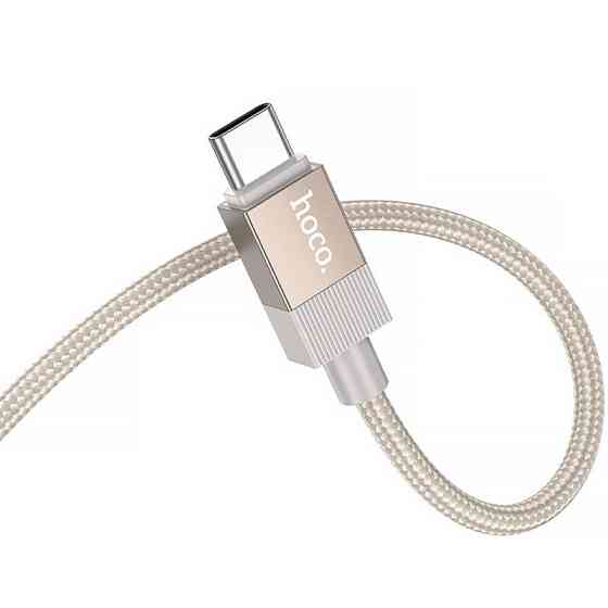 Аудио кабель Aux Hoco UPA32B Clever digital (Type-C to AUX 3.5mm) (1m) Херсон