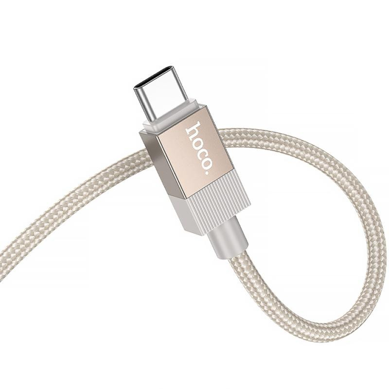 Аудио кабель Aux Hoco UPA32B Clever digital (Type-C to AUX 3.5mm) (1m) Херсон - зображення 4