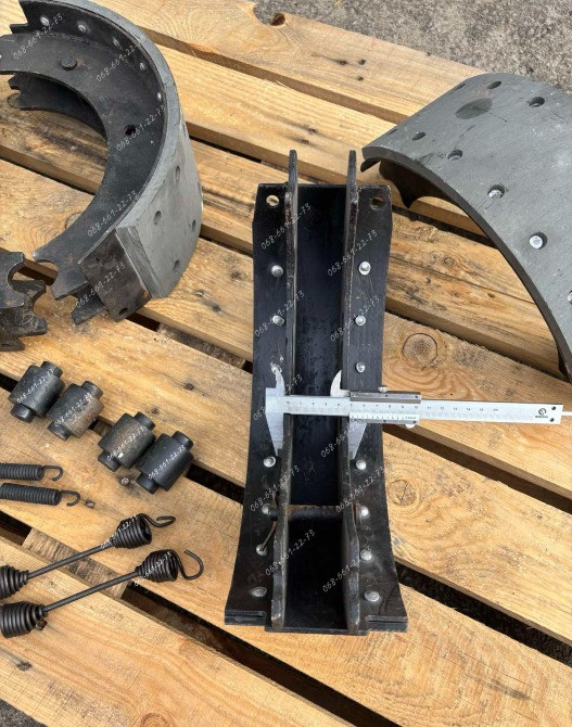 Колодка гальмівна НТС-5, НТС-8, НТС-10, НТС-12, НТС-16 з накладкою в зборі Н129.00.030 Киев - изображение 2