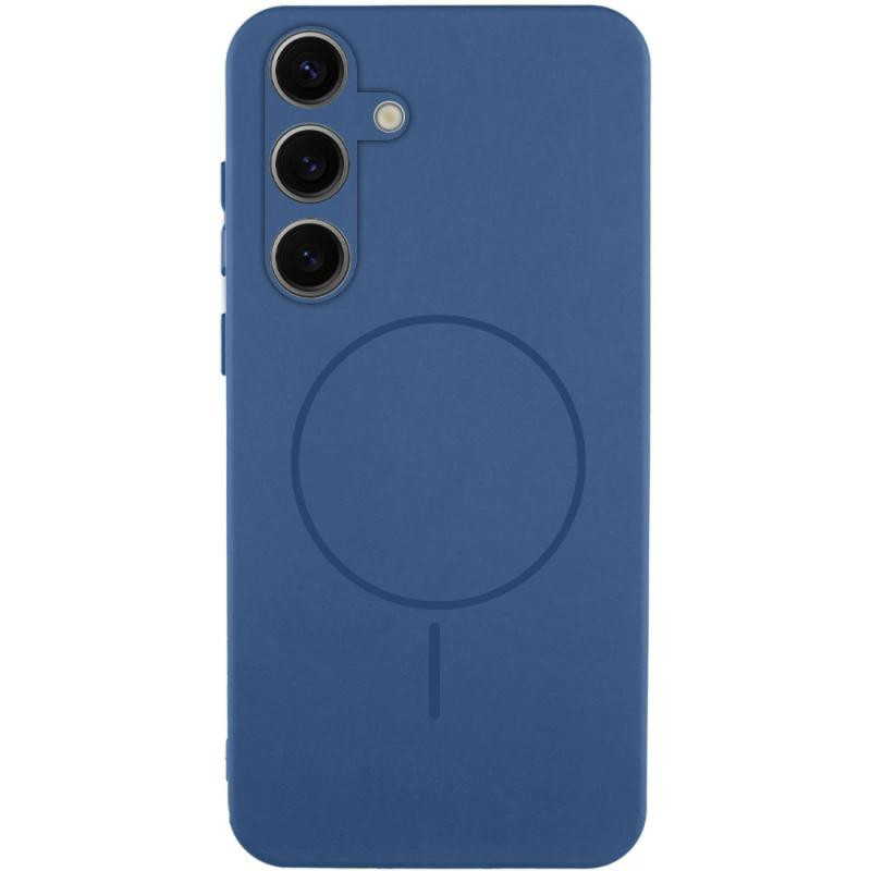 Чехол Silicone Cover Lakshmi Full Camera (AA) with MagFit для Samsung Galaxy S24 Херсон - зображення 1