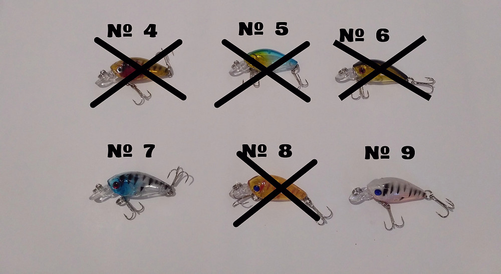 Воблер 3.59 гр - 4.5 см. Плавающий Борисполь - изображение 1