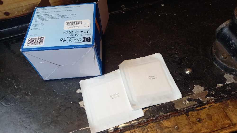 Стерильные марлевые компрессы Alvita 7,5x7,5 см,50 пакетиков по 2шт. Запоріжжя - зображення 2