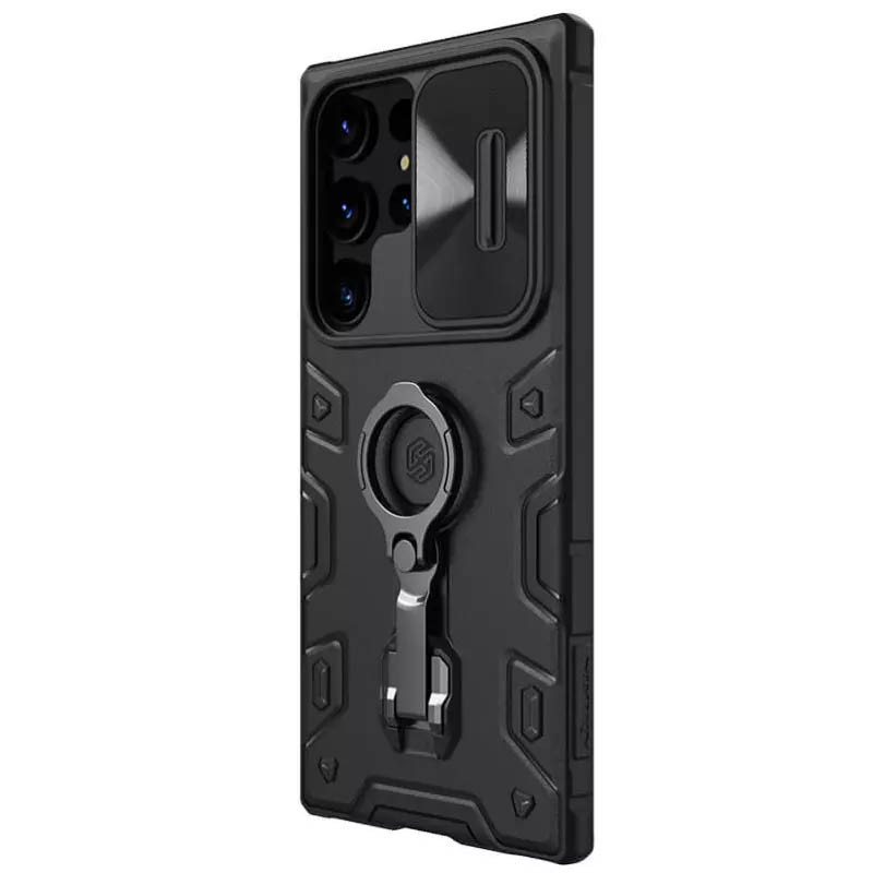 TPU+PC чехол Nillkin CamShield Armor Pro no logo (шторка на камеру) для Samsung Galaxy S23 Ultra Херсон - зображення 4
