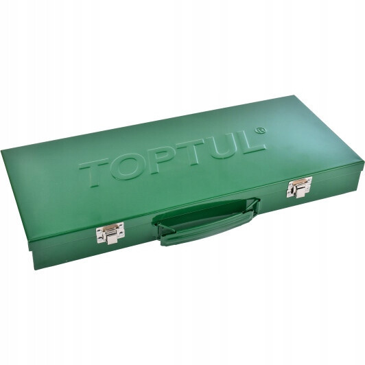 Набор торцевых головок ударных TOPTUL 1/2" 8-32мм 32ед. короткие+длинные GDAD3201 Харьков - изображение 4