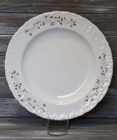 Тарілка обідня Cmielow White Flower 9705-21-T 21 см Київ - зображення 1
