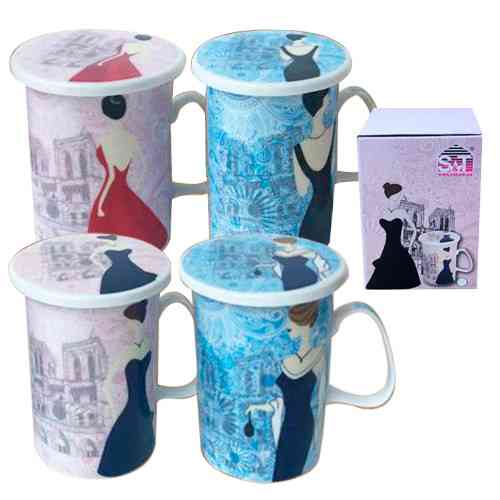 Кружка заварювальна SNT Леді 2052-5 320 мл Київ