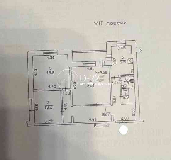 продажа 3-к квартира Киев, Дарницкий, 135000 $ Київ