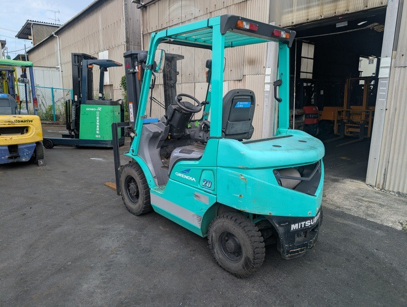 Бензиновий навантажувач Mitsubishi, напрацювання 2919 мотогодин. Модель: FGE20T Рівне - зображення 4