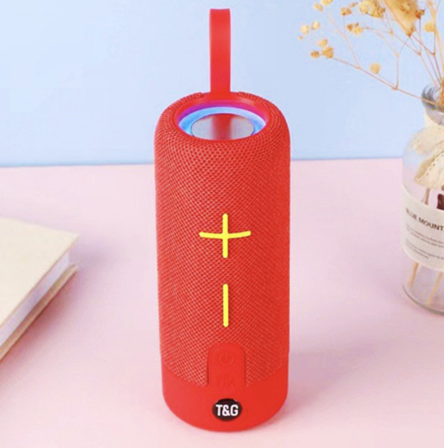 Колонка портативная Bluetooth T&G TG619C red красная Київ - зображення 1
