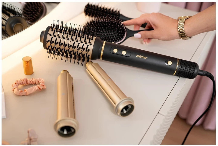 Фен-щетка Zelmer ZHL1400 1400 Вт черный Киев - изображение 5