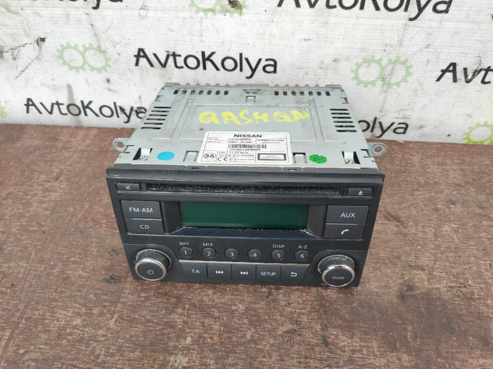 Автомагнитола Nissan Qashqai 2010-2013 (28185BH30A) Ковель - изображение 1
