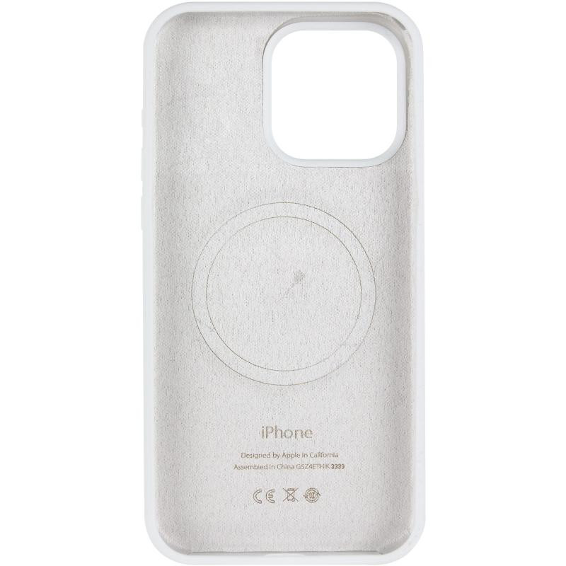 Чехол Silicone Case Full Protective (AA) V2 with MagSafe для Apple iPhone 12 Pro / 12 (6.1") Херсон - зображення 3