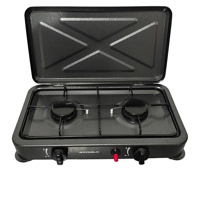 Плита газовая Grunhelm GGP-6032 4400 Вт черная Киев - изображение 1