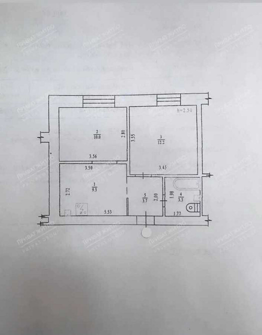 продажа 2-к квартира Полтава, Киевский, 33000 $ Полтава - зображення 7