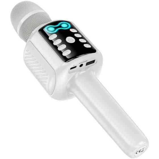 Мікрофон Hoco L24 Shine karaoke microphone 5W White Харків