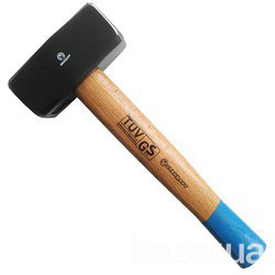 Кувалда 2 кг, ручка из дерева СТАНДАРТ SHW2000 Харьков - изображение 1