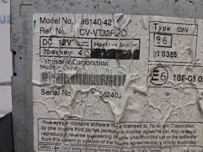 Магнитофон Toyota RAV 4 A40 2.2 DIESEL 2ADFTV 2012 (б/у) Киев - изображение 5