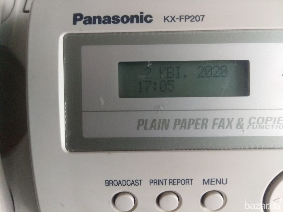 Факс Panasonic KX-FP207 UA Львів - зображення 2