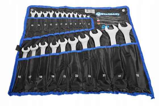 Набор ключей комбинированных 6-32 мм 22 шт. в чехле СТАНДАРТ NKK22ST-S Харків