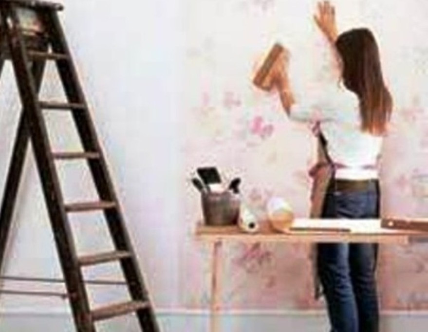 Поклейка обоев Теремки Голосеево Борщаговка Киев - изображение 1