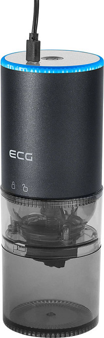 Кофемолка электрическая портативная EСG Minimo Premio EG-KM-160 черная Киев - изображение 2