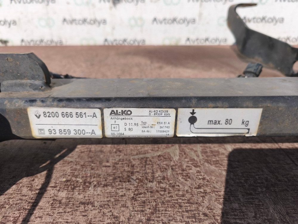 Фаркоп Opel Vivaro 2001-2014 Ковель - зображення 6