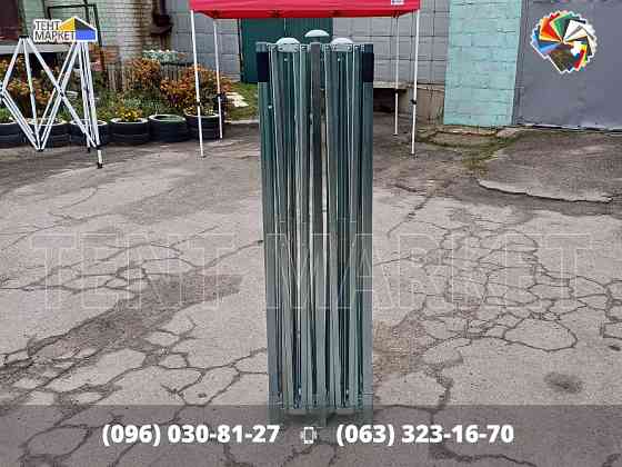 Шатер розсувний 6х3 Pro Extra Сірий з оцинкований каркас. Шатри намети виготовлення пошиття тенти Запоріжжя