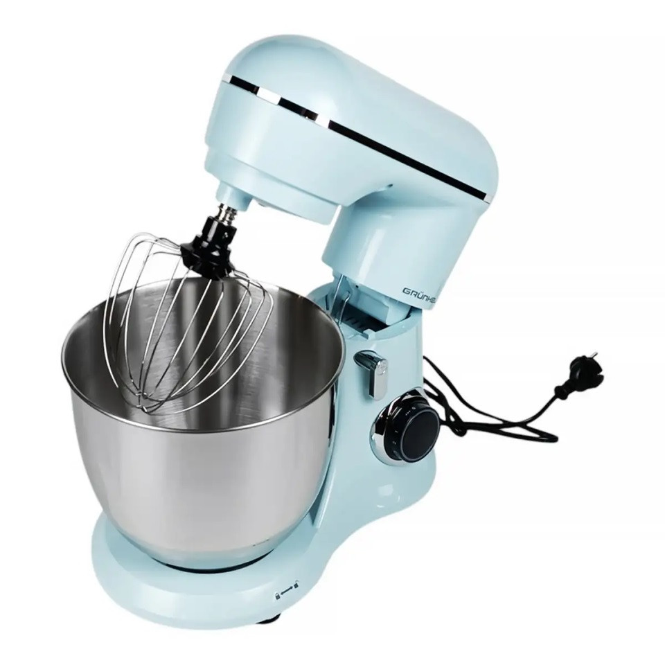 Кухонный комбайн Grunhelm GKM0025BL 1500 Вт голубой Київ - зображення 5