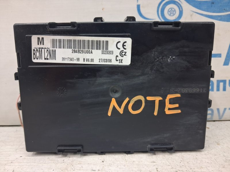 Блок управления Nissan Note 2005-2013 284B29U00A (Арт. 84550) Киев - изображение 4