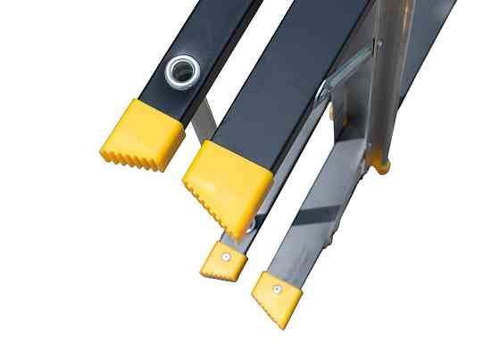 Лестница алюминий/сталь MASTERTOOL 4 ступени h=846 мм max 150 кг 79-1204 Харків