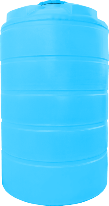 Емкость 15000 л вертикальная ПБ голубая Киев - изображение 1