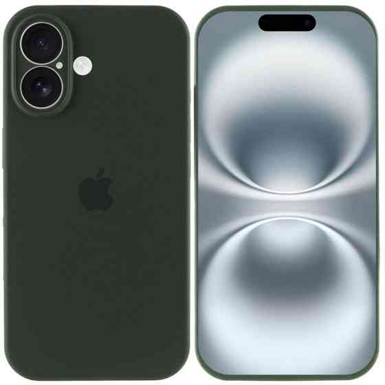Чехол Silicone Case Full Camera Protective (AA) для Apple iPhone 16 Plus (6.7") Херсон