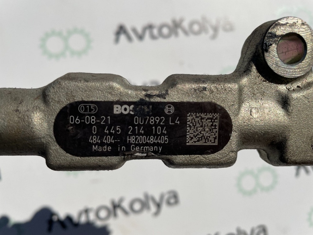 Топливная рейка (рампа форсунок) Opel Movano 2.2 / 2.5 dci 2003-2010 (0445214104) Ковель - зображення 2