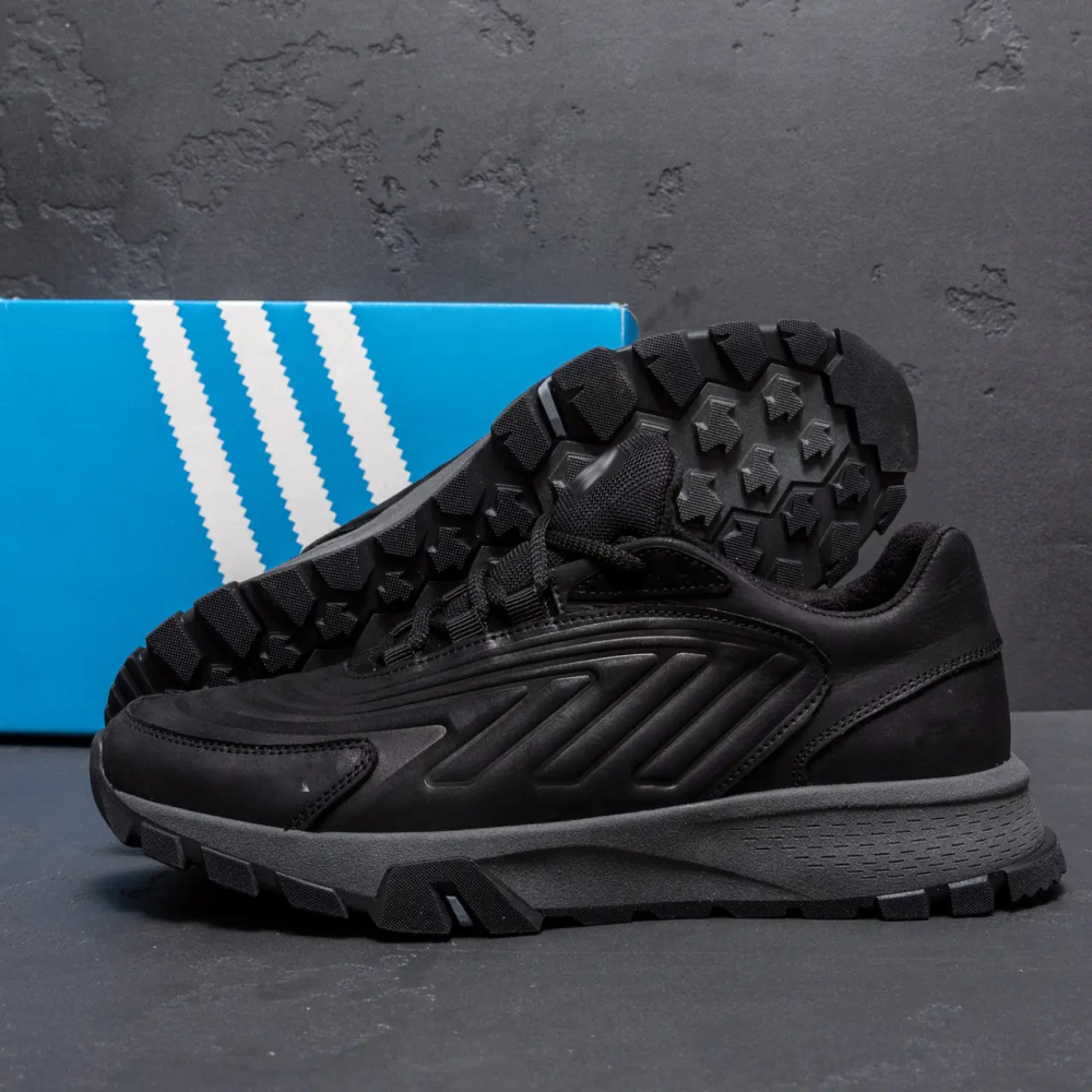 Мужские кожаные кроссовки Originals Ozelia Black Киев - изображение 9