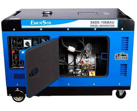 Генератор на дизелі EnerSol SKDS-10EBAU із доставкою по Україні Київ