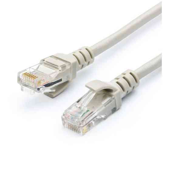 Патч-корд Atcom UTP RJ45 Cat.5e 0.5m Сірий (9159) (Код товару:39660) Харків