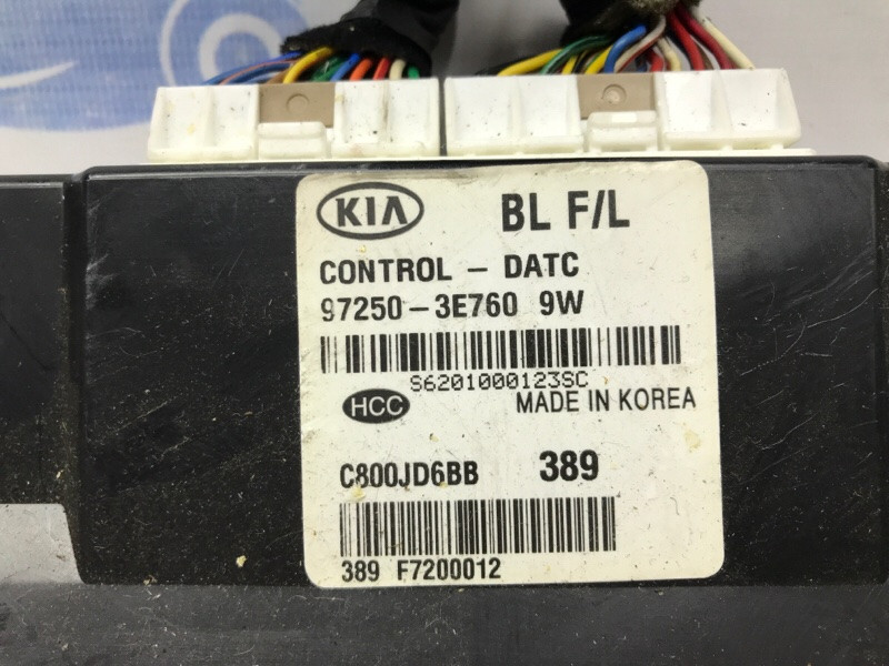 Блок управления климат-контролем Kia Sorento BL 2.5 DIESEL D4CB 2002 (б/у) Киев - изображение 5