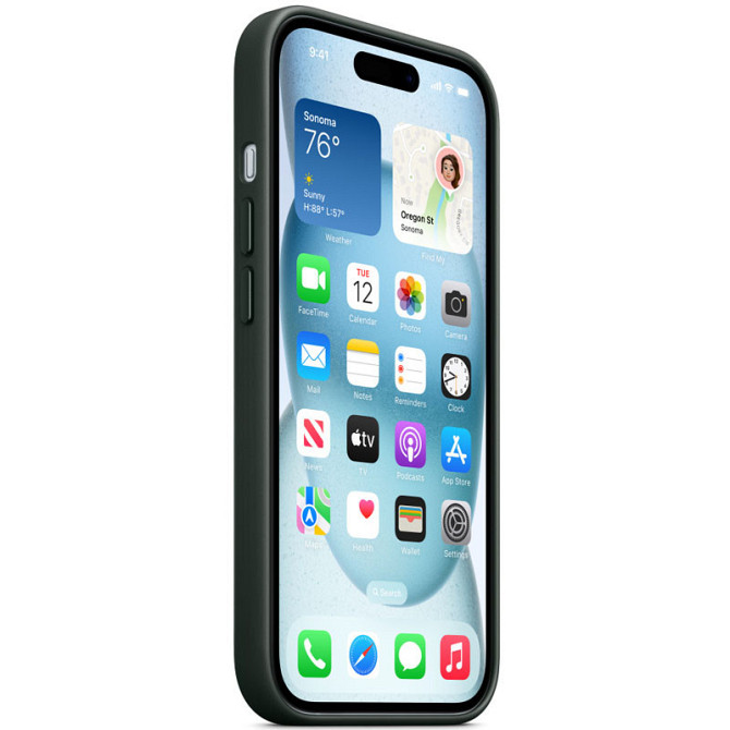 Чехол FineWoven (AAA) with MagSafe для Apple iPhone 15 (6.1") Херсон - изображение 3