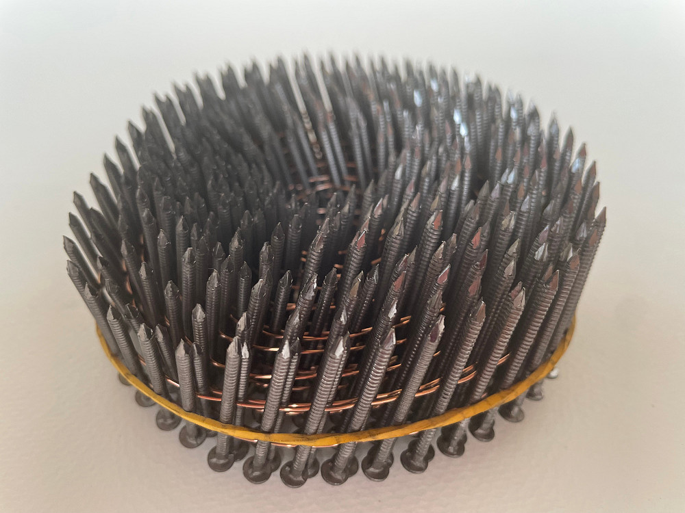 Цвях барабанний CNW 2,5*70 з кільцевою насічкою для піддонів Чернигов - изображение 2